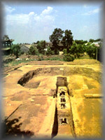 Famen Si: excavations in 1987