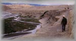 Toling. Path above Sutlej river looking south east(30K)   