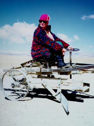 a grader driver in Tibet